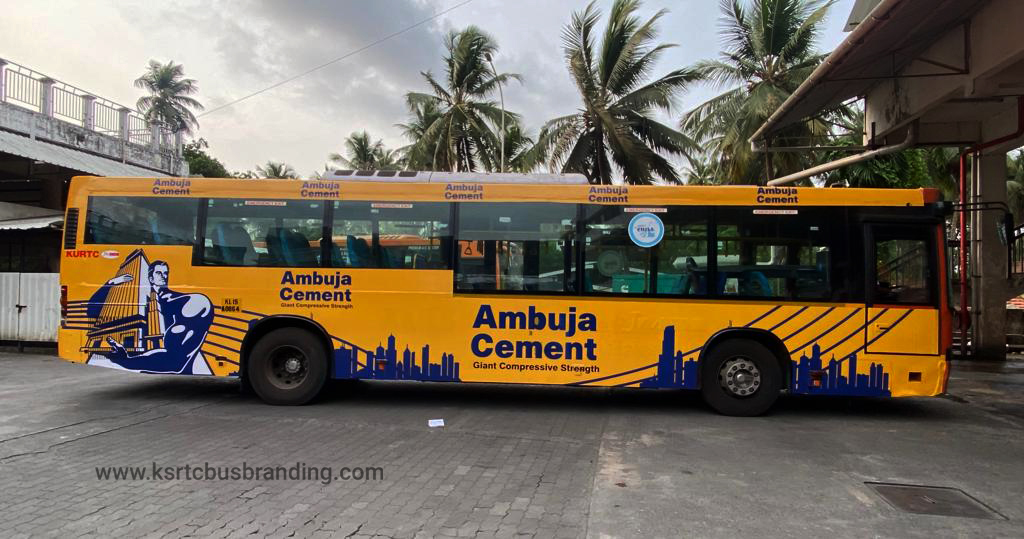 low floor bus advertising in kerala